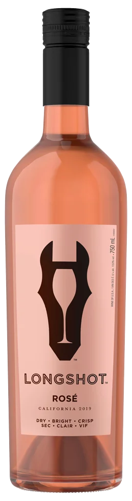 Vin rosé de Californie – Rosé Longshot 750 mL Bouteille de vin rosé